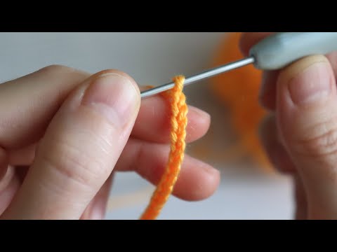 Как я вяжу цепочку из ВОЗДУШНЫХ петель смотреть онлайн