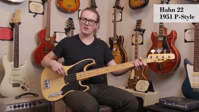 Hahn 22 1951 P-Style Bass Guitar смотреть онлайн
