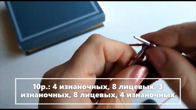 Бабочка спицами. Мастер-класс. Butterfly pattern with spokes. How to knit a butterfly with needles смотреть онлайн