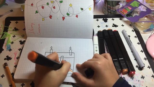 Как нарисовать камин? смотреть онлайн