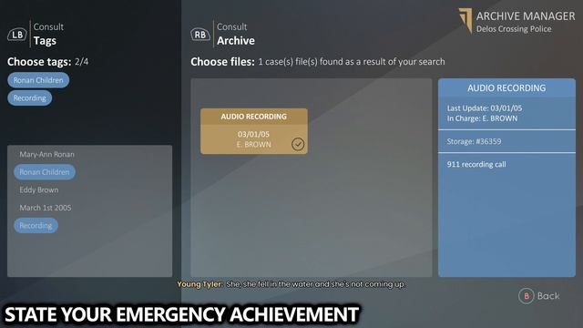 Tell Me Why - All Collectibles and Achievements - Chapter 2 смотреть онлайн