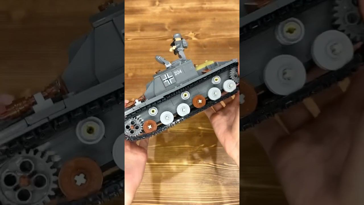 Военный танк Stug 3 конструктор Bazumi смотреть онлайн