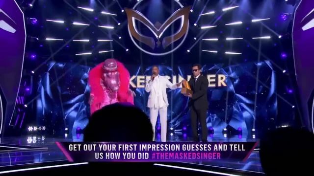 Crocodile "Nick Carter" - Open Arms (Masked Singer S4E13 Reveal) смотреть онлайн