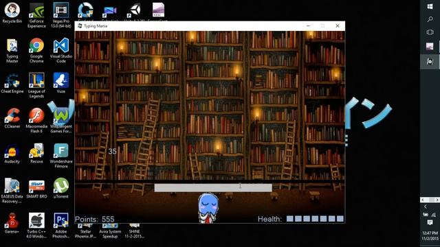 Game in VB.net (Typing Mania) Word Game Typing Game смотреть онлайн
