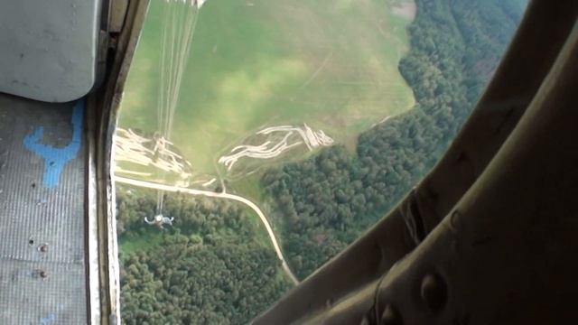 Парашют Д1-5У. Выходы новичков. Верёвка. смотреть онлайн