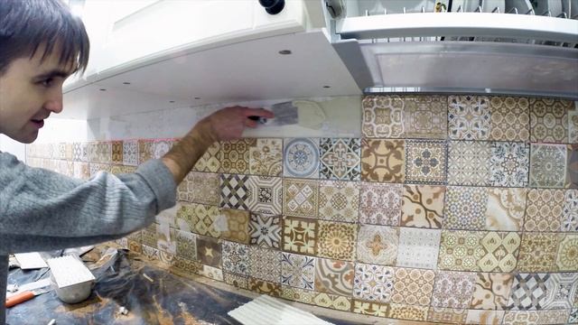 Кухонный фартук. Apron for kitchen. смотреть онлайн