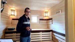 Полки в бане своими руками ОТДЕЛКА БАНИ ВНУТРИ! проход печи