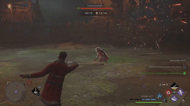 Hogwarts Legacy Spanking Dark Arts Arena lvl 34 Gameplay (PS5) смотреть онлайн