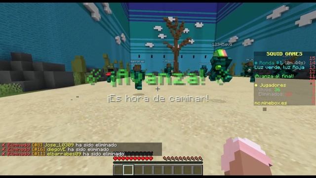 SERVIDORES de SQUID GAME para MINECRAFT 1.18.1 - 1.8 Juego del calamar Servers Minecraft 1.18 смотреть онлайн