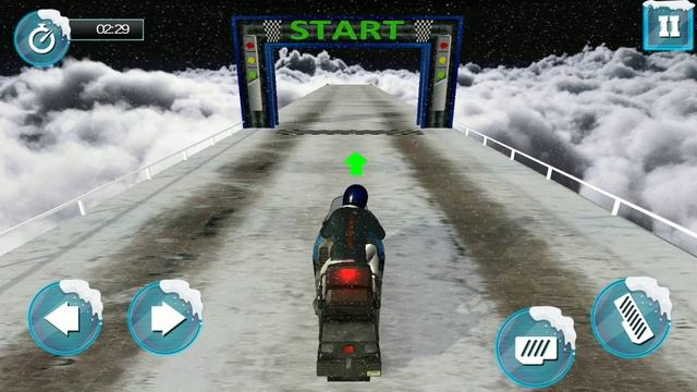 Snow Bike Stunt Rider Extreme Challenge 2019 Android Gameplay HD смотреть онлайн