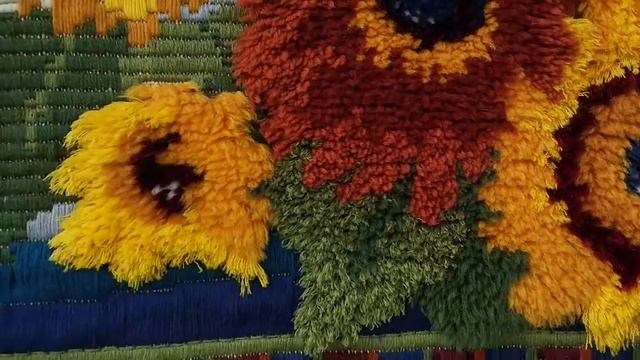 Панно Подсолнухи. Panels Of Sunflowers. Platten Sunflowers