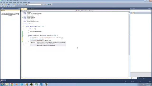 #55 Generating Random String in C# смотреть онлайн