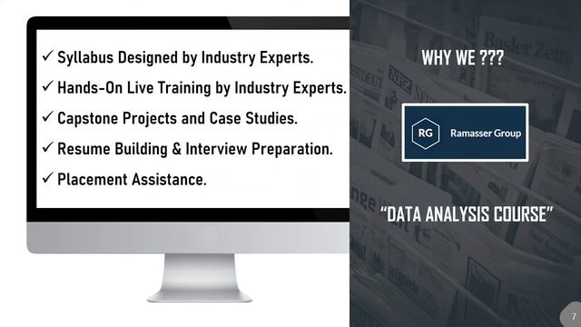 RAMASSER GROUP DATA ANALYSIS INSTRUCTOR LEAD HANDS ON ONLINE TRAINING смотреть онлайн