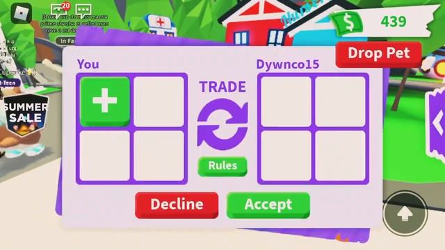 Ужасные трейды в адопт ми!!! Король пчёл больше не ценится? /roblox Adopt me смотреть онлайн