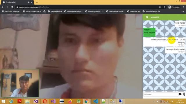 Video conferencia WebRtc Websocket смотреть онлайн