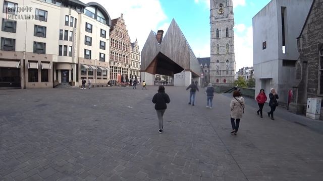Бельгия, Гент. Что посмотреть за 3 часа? Достопримечательности Гента. Влог смотреть онлайн
