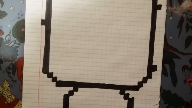 Как нарисовать смайл спайк из бравл старс, рисунки по клеточкам смотреть онлайн