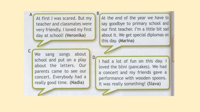 Spotlight 4 класс упражнение 1,2 на стр. 148 смотреть онлайн