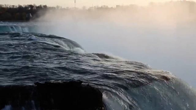? Ниагарский Водопад ?️ Niagara Falls ?️Шум воды водопада ?️ Video-Relax Of Large Waterfall ?️Релак