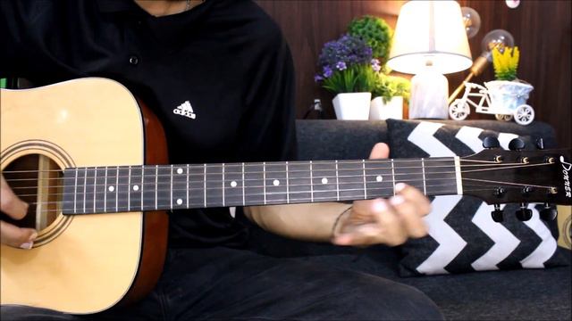 Love Theme 💖 - Beginners - Super Easy - Mohabbatein - Unplugged acoustic guitar tabs смотреть онлайн