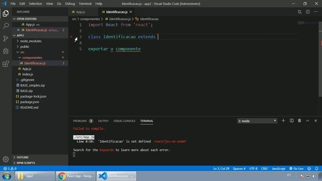 037 - ReactJS - IMPORT E EXPORT EXPLICADO DE FORMA SIMPLES смотреть онлайн