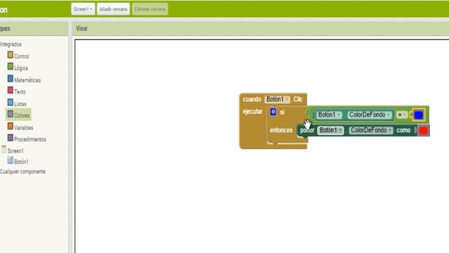 Cambiar Color de Boton y Recuperar el Color Anterios AppInventor смотреть онлайн