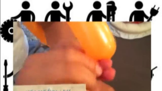 Как сделать мечь из шарика ШДМ , из шарика делаем что угодно