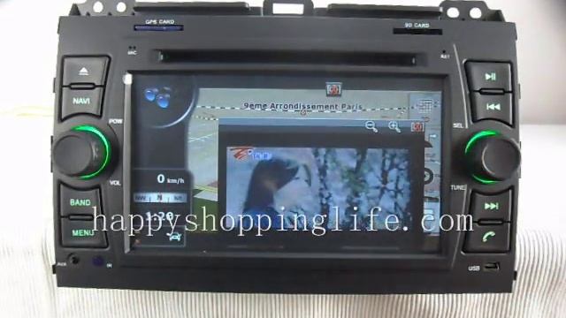 Toyota Land Cruiser 120-series Prado DVD Multimedia Player GPS Navigation TV смотреть онлайн