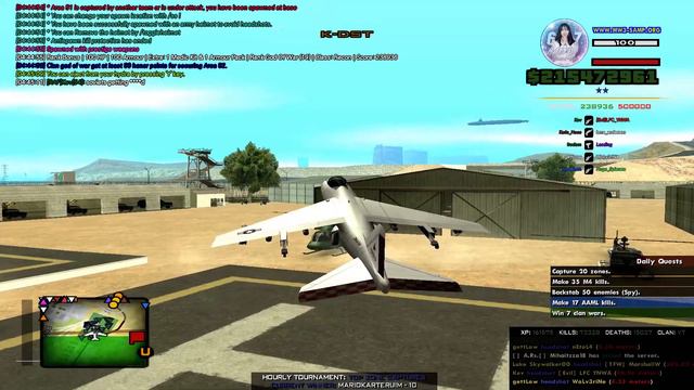 GTA:SAMP MW3 Server GamePlay② : Area51 Defense смотреть онлайн