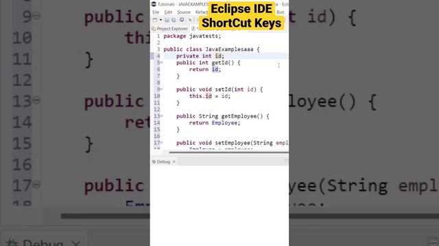 Eclipse IDE ShortCut Keys | Eclipse ShortCut Keys смотреть онлайн
