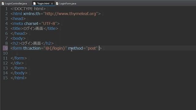 【Spring Bootで作るWebアプリ | part5】ログイン画面の入力値を受け取る！【初学者向け】 смотреть онлайн