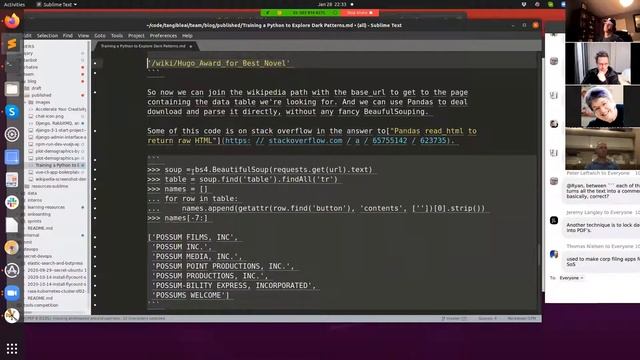 Python that can Sneak through the Holes in Dark Patterns - Hobson Lane смотреть онлайн