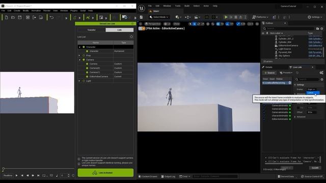Camera Linkage & Recording in UE5 | Unreal Live Link Plug-in Tutorial смотреть онлайн