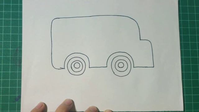 How To Draw A School Bus | Easy Drawing | สอนวาดรูปการ์ตูนรถโรงเรียนง่ายๆ смотреть онлайн