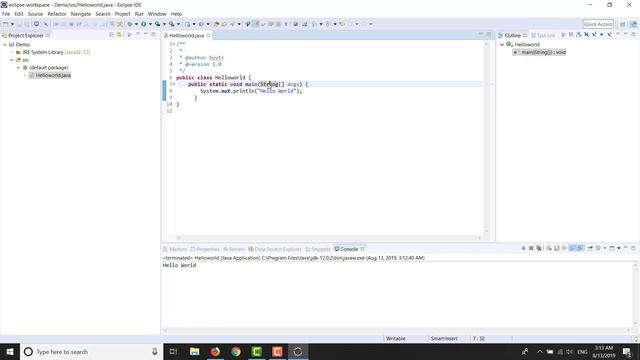 Hướng Dẫn Cài Java JDK 12 và Eclipse Mới Nhất Tháng 8 2019 смотреть онлайн