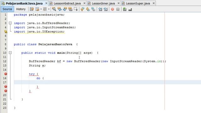 Basic Java 66 pelajaran IO read() readLine() смотреть онлайн