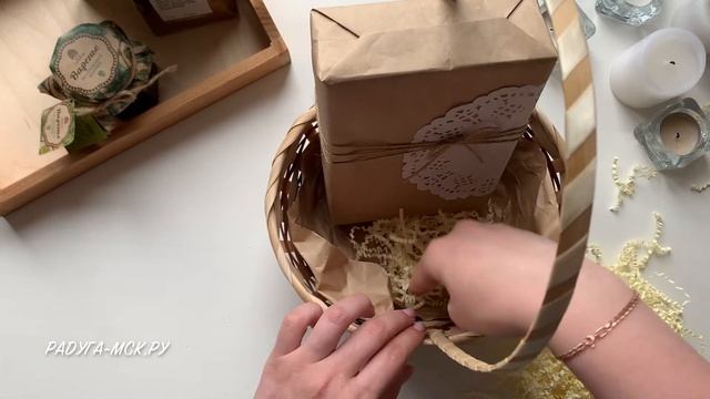 Подарочная корзина своими руками. Идеи для подарка смотреть онлайн
