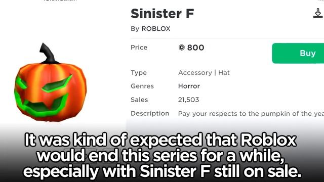 RIP ROBLOX SINISTERS смотреть онлайн