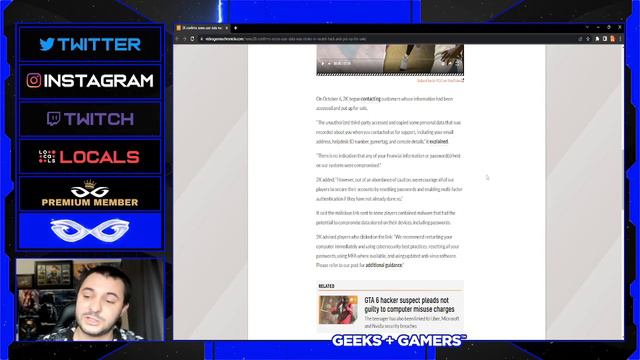 2K Confirms Hackers Stole Players Data смотреть онлайн