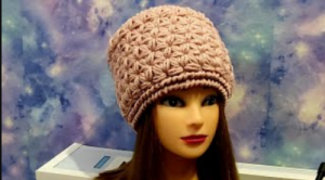 КУБАНКА узором звездочки крючком.  Кубанка, подробное видео для начинающих. (720p).mp4