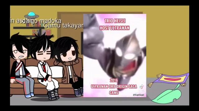 Ultraman human host react to trio heisei смотреть онлайн