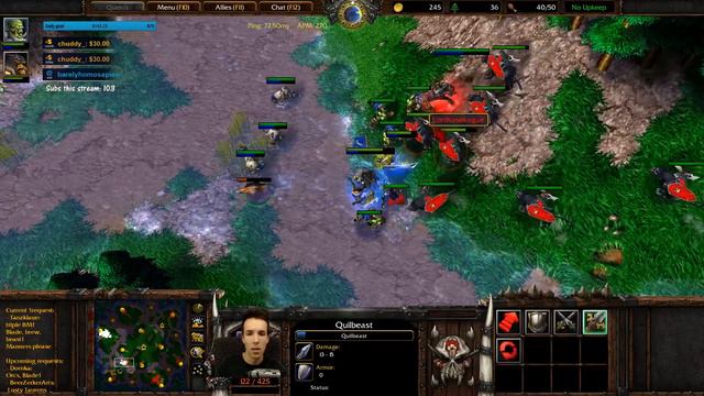 Grubby | Warcraft 3 TFT | 1.30 | ORC v NE on Turtle Rock - Quadruple BM смотреть онлайн