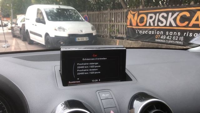 NORISKCAR.FR / AUDI A1 SPORTBACK 1.4 TFSI 125 ch S tronic 7 Ambition Luxe radar AV AR 2017 73000km смотреть онлайн