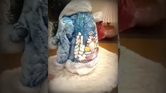 мой Дедушка Мороз из ваты смотреть онлайн