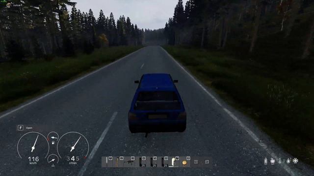 DayZ-Driving a Gunter up to 190 km/h. смотреть онлайн