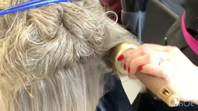 Окрашивание в блонд. #мелирование и #тонированиеволос. Краситель #matrix. смотреть онлайн