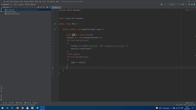 Java dasturlash tilidan boshlang'ich 22-dars смотреть онлайн