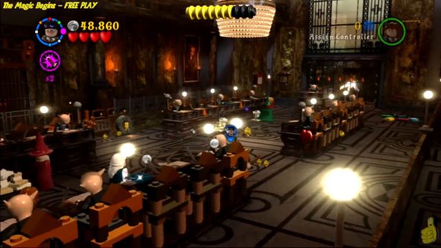 Lego Harry Potter Years 1-4: The Magic Begins FREE PLAY (All collectibles) - HTG смотреть онлайн