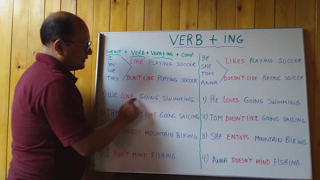 VERB + ING смотреть онлайн