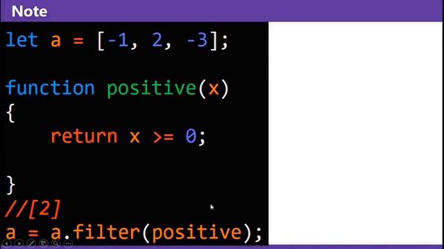 JavaScript Array Filter смотреть онлайн